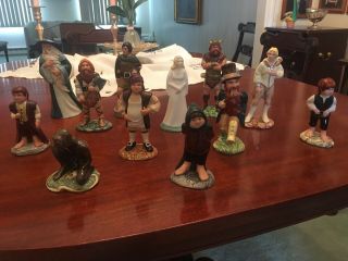 Lord Of The Rings Tolkien Royal Doulton Set Of 12 Figurines 1979 - 1981