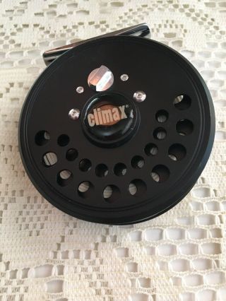 Climax Fly Fishing Reel With Line Ready To Fish