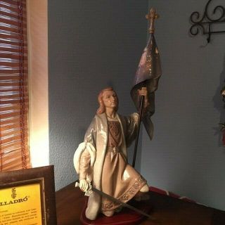 Lladro Christopher Columbus With Flag