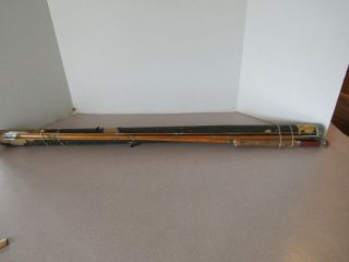 Vintage South Bend Bamboo Fly Rod 9’ Hch Or C Good Shape 1 - 2 Guide Missing