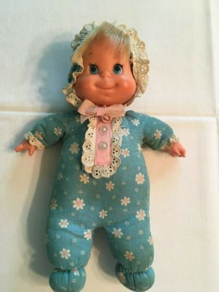 1970s Vintage Mattel Talking Baby Beans Doll