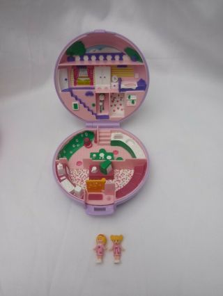 Vintage 1989 Bluebird Polly Pocket Studio Flat Apartment Complete Compact