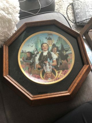 The Wizard Of Oz " Fifty Years Of Oz " 50th Anniversary Collector Plate Hamilton