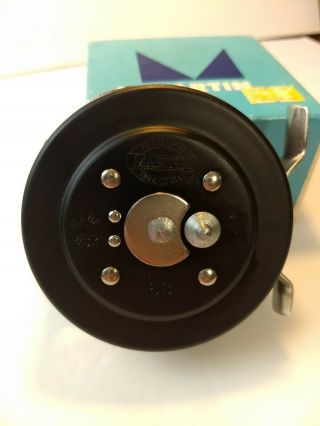 Vintage Martin Fly Fishing Reel Model 63 and Papers,  Price Tag 2