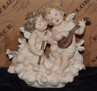 1999 Guiseppe Armani Florence Figurine - " Celestial Melody " - 1473c - Cherubs - Mib