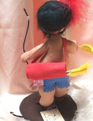 AnnaLee Mobility Doll Vintage Thanksgiving Native American Indian Boy Large 4