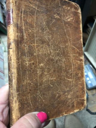 Dialogues Letters And Essays Antique,  1811leather Cover Middlebury