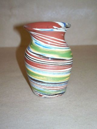 Desert Sands Pottery Vase Hand Turned Studio Art Pottery Fluted Top Vase 6 Color 3