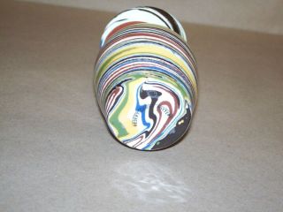 Desert Sands Pottery Vase Hand Turned Studio Art Pottery Fluted Top Vase 6 Color 5
