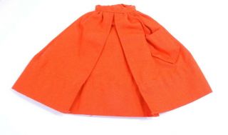 Htf Vintage Barbie Dolls Orange Pak Swing Skirt 1day