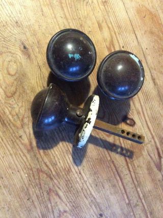 Vintage 3 Bakalite Door Knobs/handles