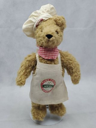Heinz 57 Teddy Bear Chef 1993 North American Bear Company Vintage 10 "