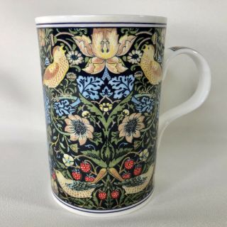 Strawberry Thief Mug William Morris Fine Bone China Made In England Wren Cup