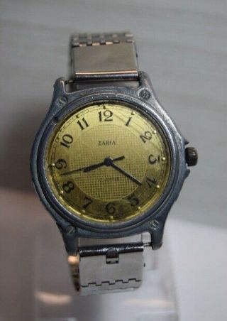 Wristwatch Zaria Vintage Ussr Russian Watch
