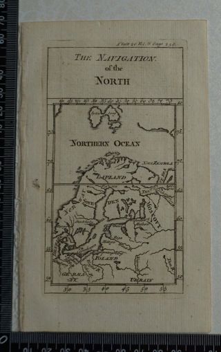 1776 Pluche - Engraving Of The Navigation Of The North