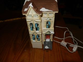 Vintage 1987 Dept 56 Snow House 33 Years Old Hand Painted Collectible