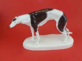 Goldscheider Borzoi Russian Wolfhound Male Dog Figurine 11 Inches