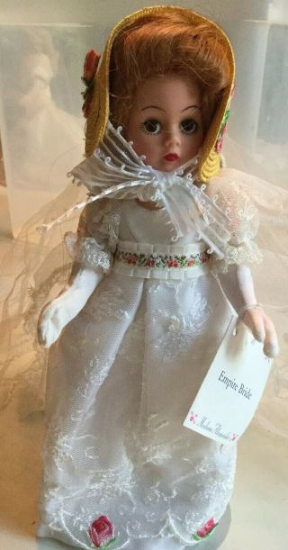 Madame Alexander Cissette Empire Bride Doll,  1st In Brides Through The Ages