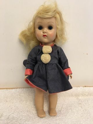 Vintage Vogue Ginny Doll Straight Leg Walker Outfit Molded Lash