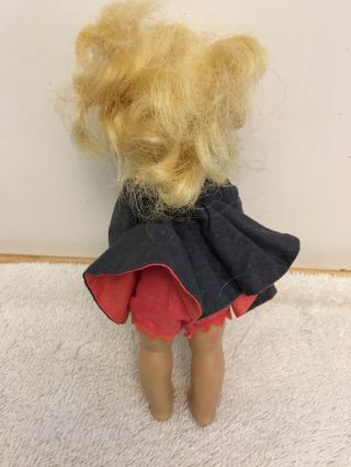 VINTAGE VOGUE GINNY DOLL STRAIGHT LEG WALKER OUTFIT MOLDED LASH 5