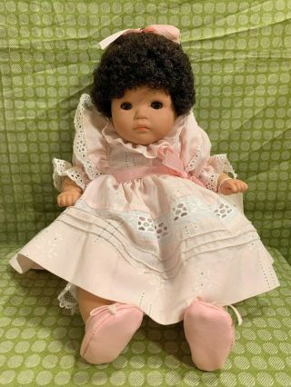 Vintage Dolls By Pauline Party Time 10 " Baby Doll 911435 W/ Box - African Amer