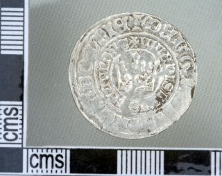 Czechoslovakia Bohemia Wenceslas Ii Groschen Medieval Hammered Silver Coin 1300 -