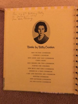 VINTAGE Betty Crocker’s Boys And Girls 1965 Cookbook Spiral Book 1st Esit 3