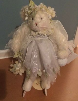 Bunnies By The Bay Limited Edition Bunny Angelina Angel Hare - Mohair 18”
