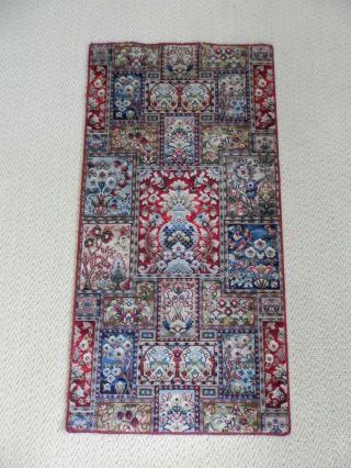 Vintage Crossley Sultana Woven Axminster Floral Vintage Hall Rug Runner Carpet