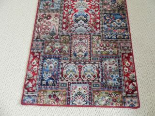 Vintage Crossley Sultana Woven Axminster Floral Vintage Hall Rug Runner Carpet 3