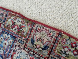 Vintage Crossley Sultana Woven Axminster Floral Vintage Hall Rug Runner Carpet 5