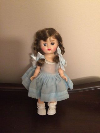 Vintage Cosmopolitan Ginger Hard Plastic Doll With Tagged Dress