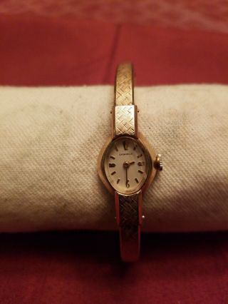 Vintage Caravelle Ladies Mechanical Watch 17 Jewels