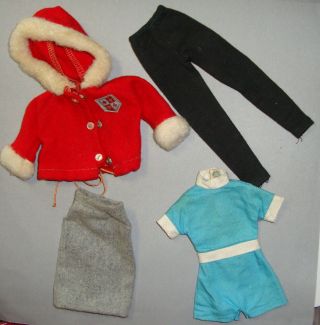 Vintage Tammy Doll Clothes Skiing Sweater Girl