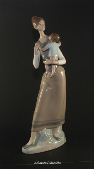 Lladro ☆ Mother And Child ☆ 13 1/4 " Retired Figurine 4701