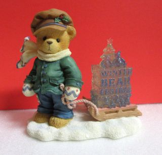 Cherished Teddies Going My Way For The Holidays James Figurine
