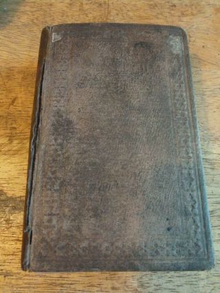 Antique Book Dated 1851 Swiss Family Robinson Or The Adventures Of A Father And