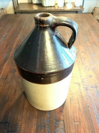 Vintage Antique 1 Gallon Stoneware Whiskey Jug