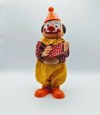 Creepy Vintage Clown Doll Horror Much Scare Halloween Circus