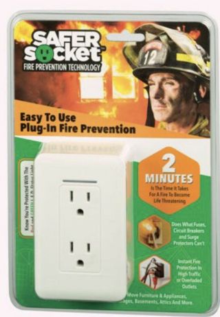 Safety Socket Fire Prevention Outlet Plug