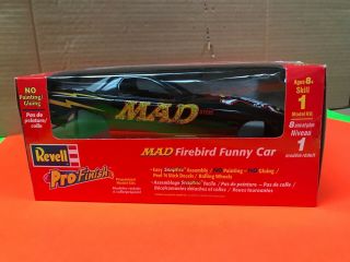 Revell 1/24 Scale " Mad " Firebird Funny Car Model Kit