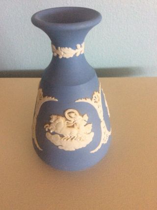 Wedgewood Blue Jasperware Vase