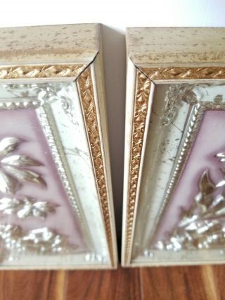 2 Vintage 1950 ' s Four Seasons by METALCRAFT Wall Art Pictures Blush Pink Nursery 8