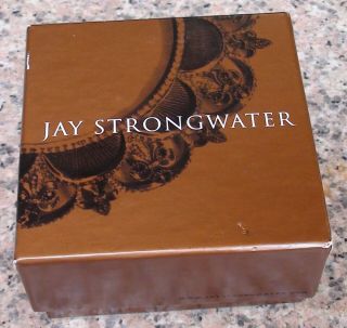Jay Strongwater Swarovski March Birthstone Trinket Box Nib