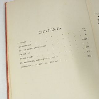 Antique Pitman ' s Shorthand Dictionary Centenary Edition 454 4