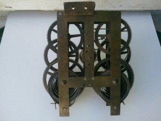 American Antique Spring Vintage Wall Mantle Clock Movement Spares Parts Repair