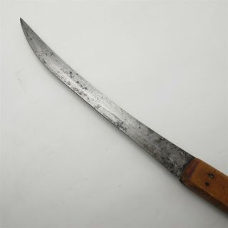 Vtg / Antique Jordan ' s Best Carbon Steel Chef ' s Carving knife 2