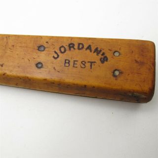 Vtg / Antique Jordan ' s Best Carbon Steel Chef ' s Carving knife 4