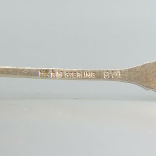 Scarce 1897 Tennessee Centennial Exposition Sterling Silver Souvenir Spoon 4