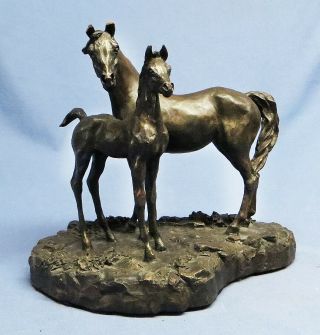 Lanford Monroe Horse Sculpture Remington Style Bronze – The Young Stallion
